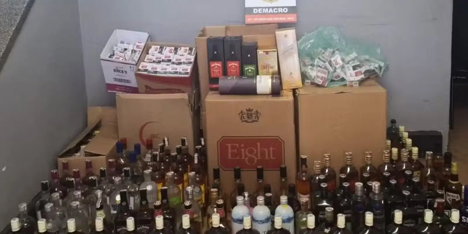 Polícia do Rio apreende bebidas suspeitas na capital e Baixada